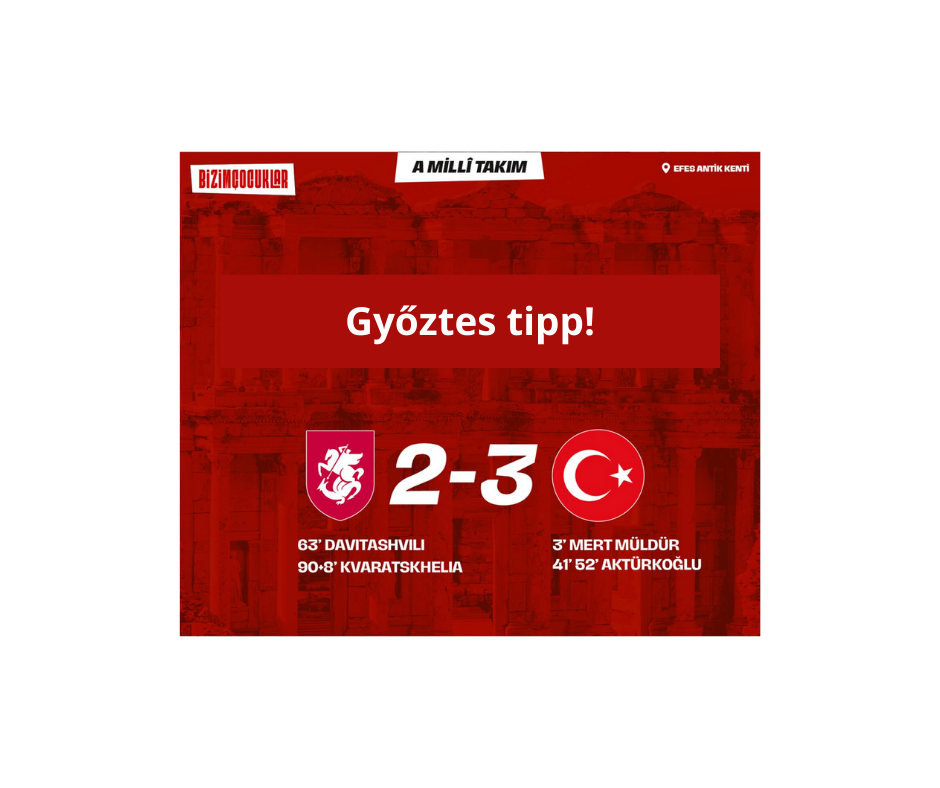 győztes tipp!